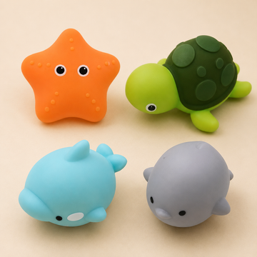 Glowing Animal Toys For Baby 4pcs